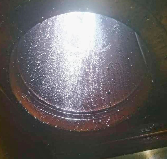 Foto antes da Limpeza de Sistema de Exaustão