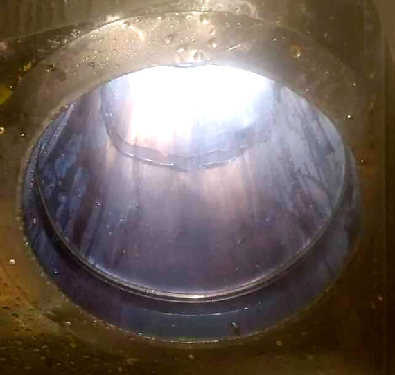 Foto depois da Limpeza de Sistema de Exaustão